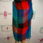 Vintage Green/Blue/Green XL Scarf