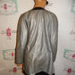 Vintage M.G Ballard Designs Gray/Black Leather Jacket Size L