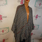 Torrd  Black/White Ruffle Poncho Size 1 Size Fits All