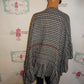 Torrd  Black/White Ruffle Poncho Size 1 Size Fits All