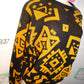 Vintage Black/Mustard Yellow Sweater Size M