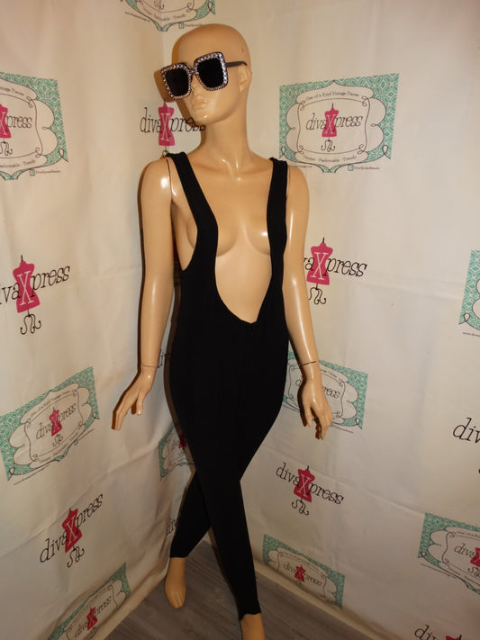 Vintage Obermeyer Black Jumpsuit Size S