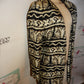 Vintage Maggie London Black/Cream Throw Size M