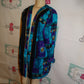 Vintage Ultra Dress Purple/Turquoise Throw Size XL