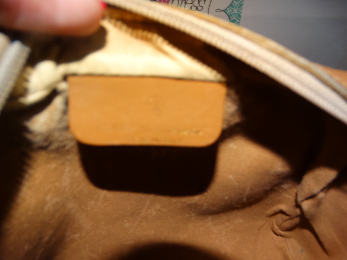 Vintage Authentic Gucci Crossbody Purse Size M