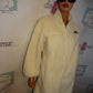 Vintage First Down Cream Long Jacket Size L
