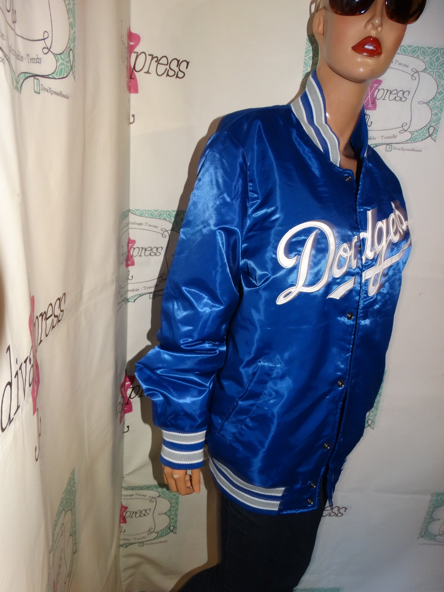 Vintage Starter Duke Blue LA jacket Size XL