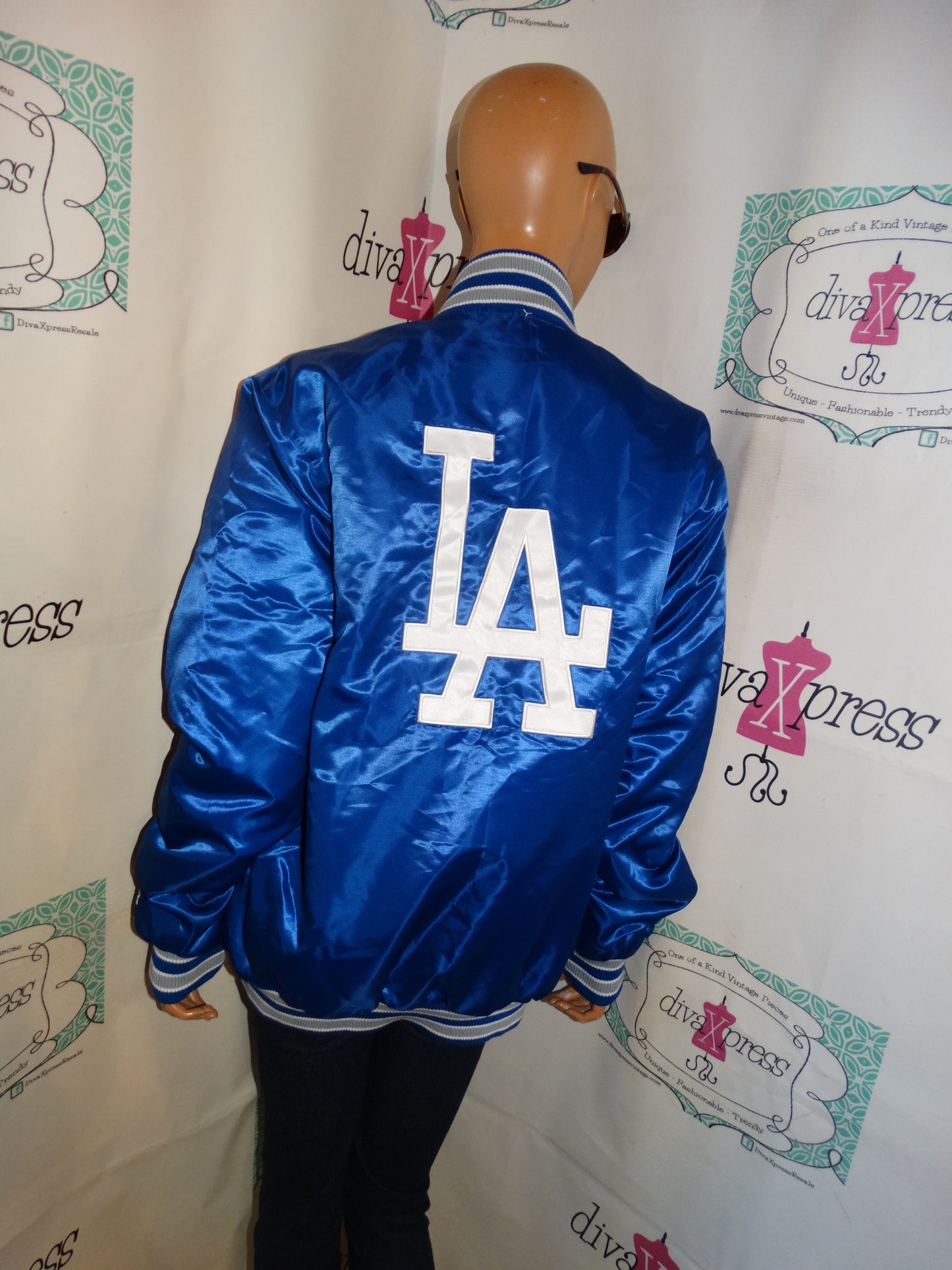 Vintage Starter Duke Blue LA jacket Size XL