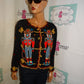 Vintage Michael Simon Cowboy Sweater Size M