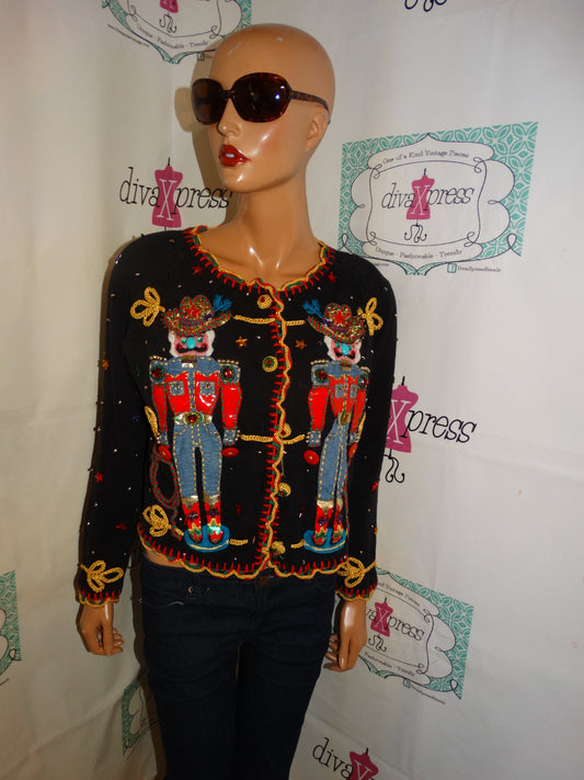 Vintage Michael Simon Cowboy Sweater Size M