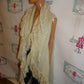Vintage Cream Heavy Shingle Throw Size L-XL