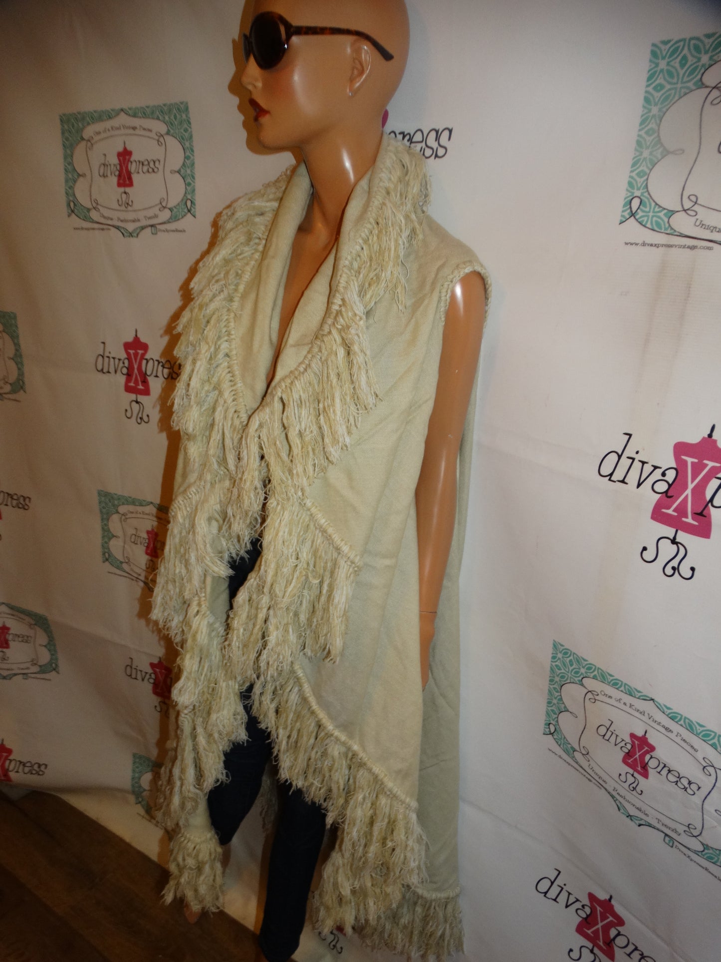 Vintage Cream Heavy Shingle Throw Size L-XL