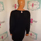 Vintage Trimmings Black Sequins Sweater Size 1x