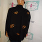 Vintage Modi Black/Tiger Sequins Jacket Size 2x