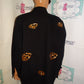 Vintage Modi Black/Tiger Sequins Jacket Size 2x