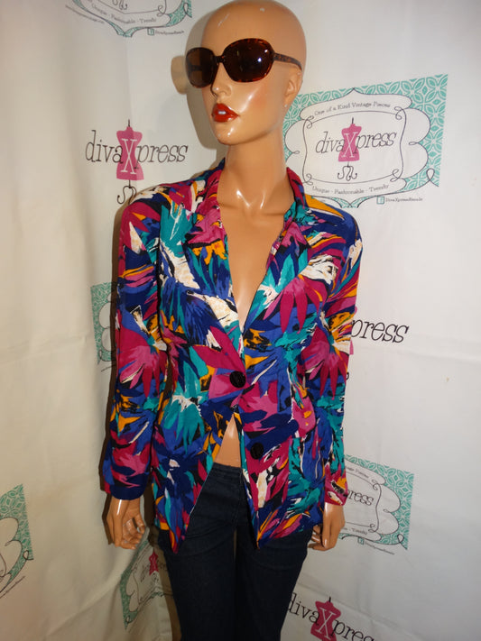 Vintage Rumors Colorful Blazer Size XL