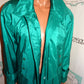 Vintage Laura Winston Green Long Coat Size XL