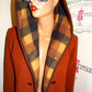 Vintage LianDou Brown Plaid Hooded Jacket Size S