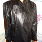 Vintage Walden Black leather Jacket Size XL