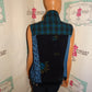 Vintage Susan Bristol Blue Jean Vest Size L