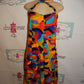 Vintage Brett Alexander Colorful Dress Size 1x