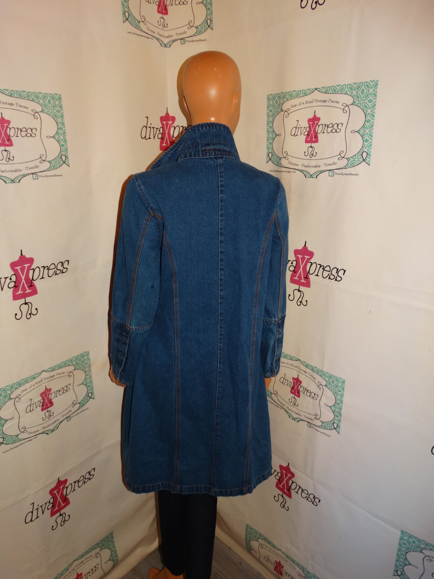 Vintage Starwear Jean Duster/Dress Size M