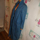 Vintage Rivington Blue Jean Long Jacket Size 1x