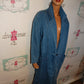 Vintage Rivington Blue Jean Long Jacket Size 1x