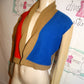 Vintage Sonia Rykiel Brown Color Block Cardigan Size S