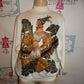 Vintage Adolofo Cream LAdy Sweatshirt Size M