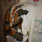 Vintage Adolofo Cream LAdy Sweatshirt Size M