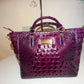 Authentic Brahmin Purple Purse Size  L