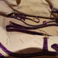 Authentic Brahmin Purple Purse Size  L