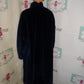 Vintage Navy Blue Faux Fur Coat Size 3x