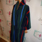 Vintage Nautica Cotton Blue/Red Throw Size 1x