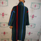 Vintage Nautica Cotton Blue/Red Throw Size 1x