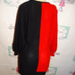 Vintage Jade Black/REd Sweater Dress Size M