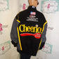 Vintage JH Design Black Cheerioes Black Yellow Coat Size 3x