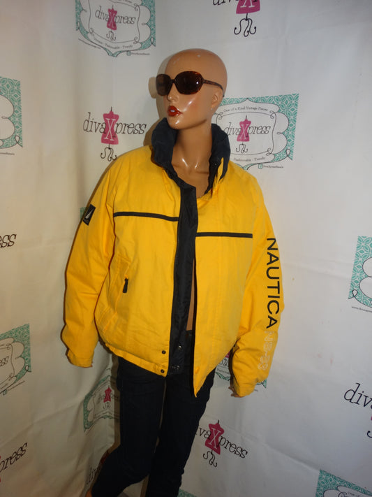 Vintage Nautica Yellow Jacket Size L