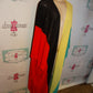Green/Yellow/Black Sheer Duster Size 3x