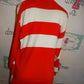 Vintage IB Diffusion Red/White Cardigan Size 1x