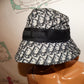 Christian Dior Black/Gray Bucket Hat
