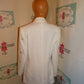 Vintage Together White Butterfly Blazer Size S