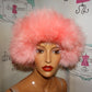 Vintage Pink Fox Head Band