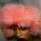Vintage Pink Fox Head Band