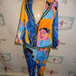 Latiste Colorful Face 2 Piece Pants Set Size 1x BRAND NEW WITH TAGS