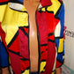 Vintage Mischa Colorful Jacket Size XL