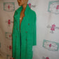 In The Style Green Coat Size 1x
