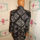 Vintage Limited Edition Units Black/White Blazer Size S-M