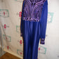 Vintage Sequins Purple Jumpsuit Size XL
